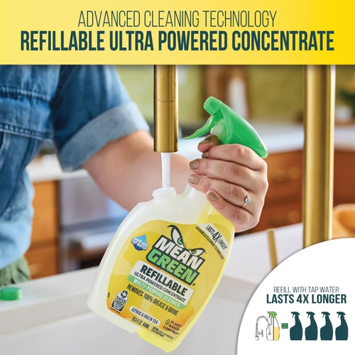 Refillable Ultra Powered CONCENTRATE Multi Purpose Cleaner, Citrus & Green Tea, - Picture 3 of 12