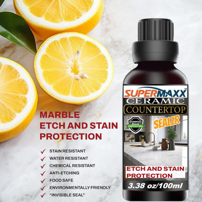COUNTERTOP QUARTZ SEALER CERAMIC CLEAR COAT ADVANCED ''STAIN & ETCH RESISTANCE''