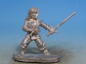 Ral Partha Imports Dungeons & Dragons FEMALE SWASHBUCKLER 25mm Metal D&D