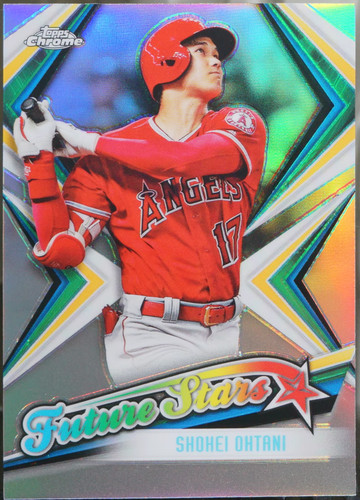 2019 Topps Chrome #FS-1 Shohei Ohtani Future Stars Baseball NM