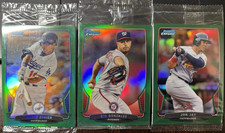 2013 BOWMAN CHROME GREEN REFRACTR 3 SEALED PACKS FREID COLE JUDGE? JETR FREESHP