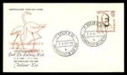 Mayfairstamps Germany FDC 1957 Ludwig Heck Flamingos First Day Cover aax_14479