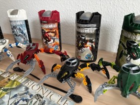 LEGO&reg; Bionicle Collection Visorak Set of 6 / Set 8742-8747 | Used