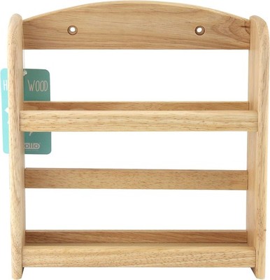 APOLLO 2 Ebenen Holz Gewürzregal Küche Organizer Kräuter Glas Halter Aufbewahrung Ständer
