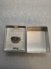 Blue Topaz Bezel Set Ring in Sterling Silver 925