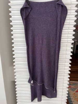 Brunello Cucinelli Schal 100% Kaschmir- Unisex- Blau Violett- Top Zustand   