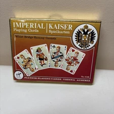 VINTAGE 1976 PIATNIK AUSTRIA IMPERIAL PLAYING CARDS NO 2138 NOS