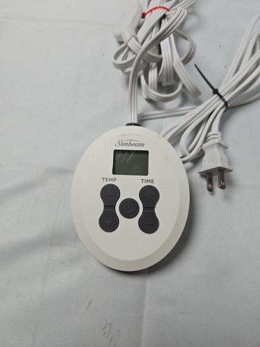 Sunbeam Elektrische Heizdecke Controller Style BDY21 weiß getestet funktioniert - Bild 2 von 8
