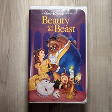 Disney's Beauty and The Beast (1992) BLACK DIAMOND Classic VHS 