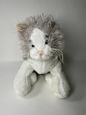 Ganz Webkinz Gray and White Cat plush (no code)