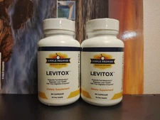 Levitox- Simple Promise- Support Fat Metabolism, Liver Health, Digestive AID 2PK