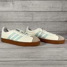 Adidas VL Court 3.0 Women's Size 10 White/Halo Blue/Gum JI1767 NEW