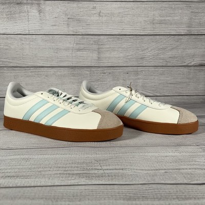 Adidas VL Court 3.0 Women's Size 10 White/Halo Blue/Gum JI1767 NEW