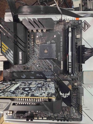 ASUS TUF GAMING B550-PLUS (WIFI) (USED, SLIGHT DAMAGE, NO IO SHIELD)