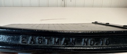 Vintage Eastman No.10 Cast Iron Guillotine Paper Cutter Heavy - Picture 13 of 18
