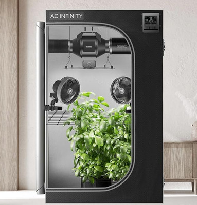 AC Infinity Advance Grow System 4x4, 4-Plant Kit, WiFi-Integrated Grow Tent Kit