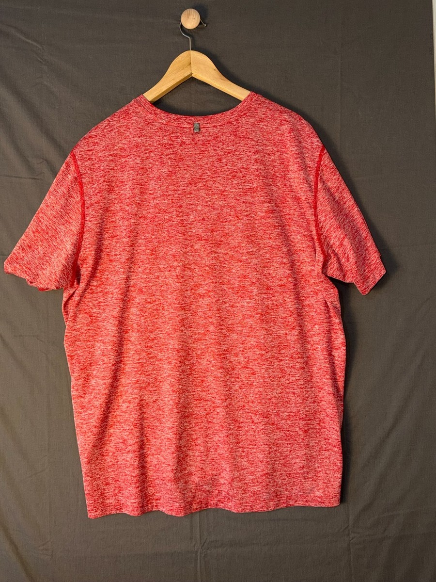 New Balance NB Dry Performance T-Shirt 2XL Red Heather Athletic Running Training View 6