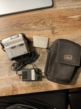 JVC GR-DX77U MiniDV Camcorder Silver 700x Digital Zoom 3" in LCD Extra Battery