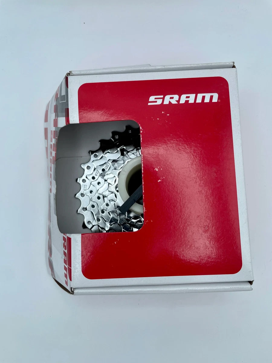 Cassette SRAM PG 990 9 Vitesses 11-34T - XO Z244 - VTT Rétro Rouge/argent