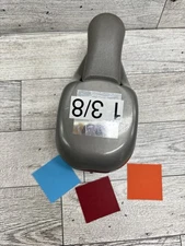 EK Success 1 3/8” Square Paper Shapers Paper Punch Scrapbooking Cards Crafting