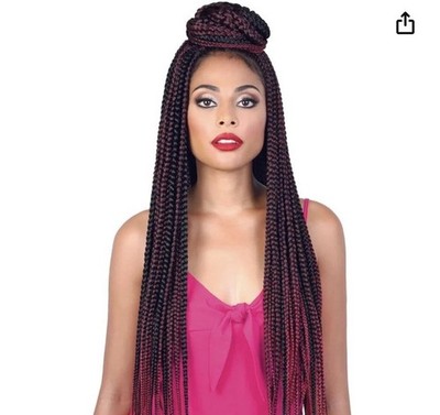 Motowntress Big Box Braid 3x Pre-looped Crochet Braid