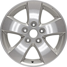 New 17" x 6.5" Silver Alloy Wheel Rim 2009-2019 for Dodge Journey Grand Caravan