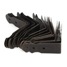 60pcs C070 Large Brass Antique Vintage Decor Corner Bracket Guard