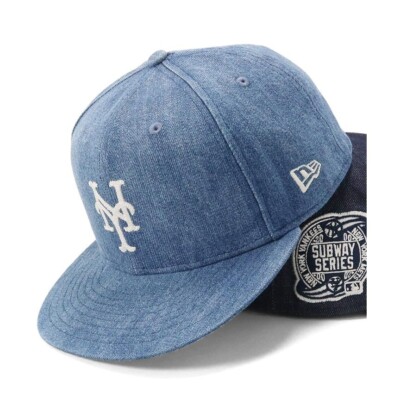 キャップ NEW ERA MLB WORLD SERIES SIDE PATCH DENIM 5FT6351 s-l400.jpg