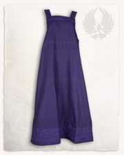Alva Schürzenkleid Fischgrat lila