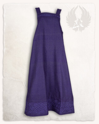 Alva Schürzenkleid Fischgrat lila