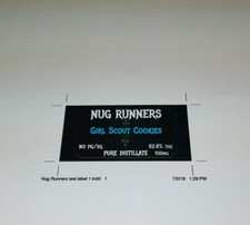 Printed Waterproof Labels, 500 Full Color Custom 1.25" x 2.5" Rectangle, sheets