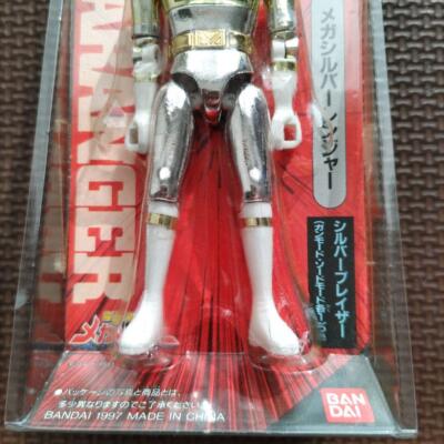 Power Rangers In Space Megaranger Mega Silver Chogokin