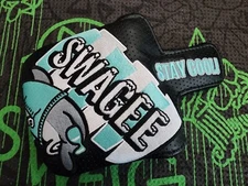 Rare Swag Golf TIFF SWAGEE Mystery Mallet Putter Mallet Headcover⛳ 1/80