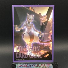 x1 Mew & Mewtwo Battle Sleeve Pokemon Center Japan New Unplayed