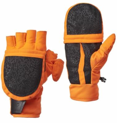 NEW 3M L/XL Mens Mossy Oak Insulated Glomitts Gloves Orange Blaze Camo  PopTop