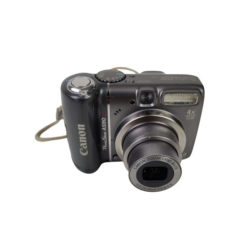 Canon PowerShot A590 IS Digital Camera 8.0MP 4x Optical Zoom Tested