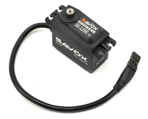 Savox SC-1256TG Black Edition Standard Digital "High Torque" Titanium Gear Servo - Picture 1 of 1