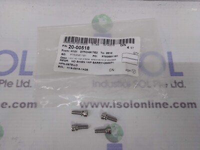 20-00518 SOC HD Cap Screw M4X14 W/ Washer 4pcs ASM Die Bonder Parts New #F22