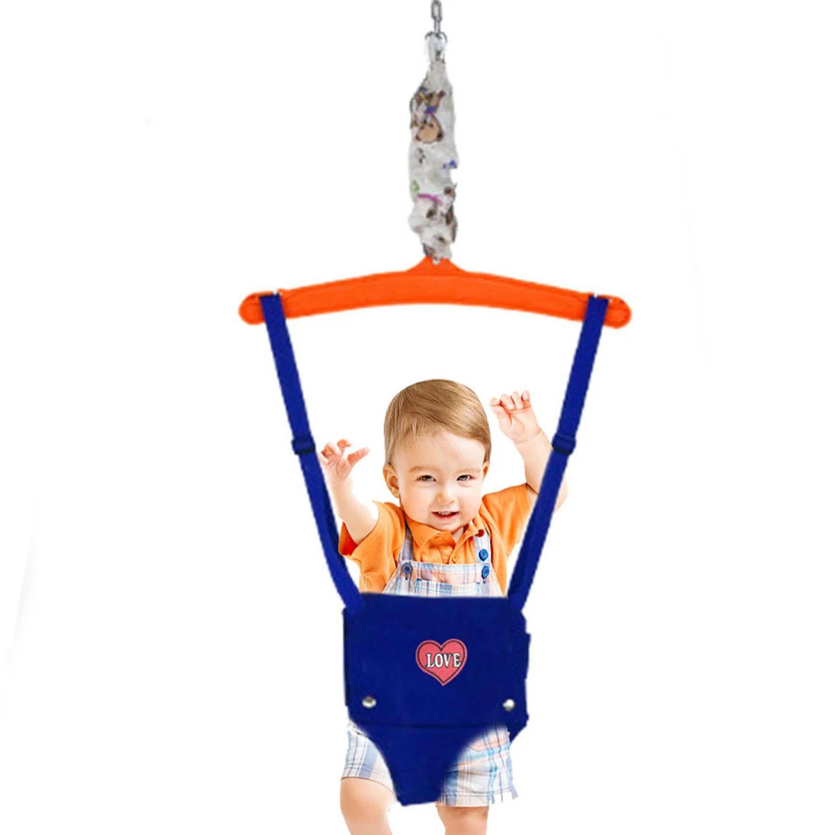 Adjustable Baby Doorway Bouncer Seat Hanging Chair Swing Jumper