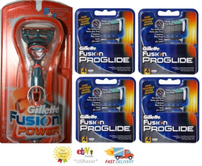 17 Gillette Fusion 5 Performance Blades Power Razor Refill Fit Proglide Shaver 8