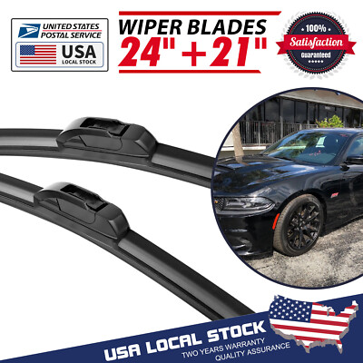 Windshield Wiper Blades 24''/21'' DIRECT-CONNECT For Ford Windstar 1995-2003