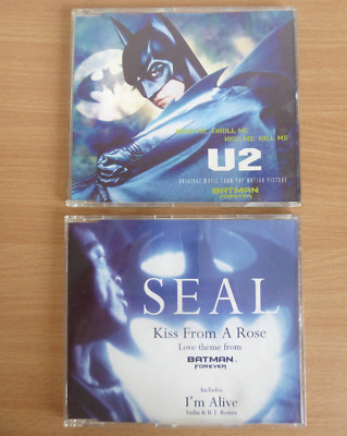 Batman Returns CD Singles Seal & U2 Music From The Movie Soundtrack