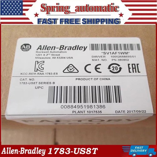 New Allen Bradley 1783-US8T / B Stratix 2000 8t Port Unmanaged Switch 1783 US8T - 第 1/3 張圖片
