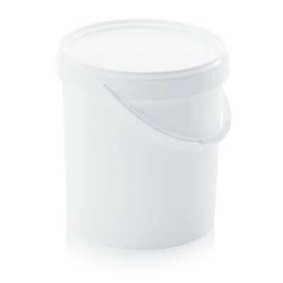 Eimer Deckel lebensmittelecht 3,3 L Liter leer farblos Henkel Kunststoff Set | Helo GmbH Großhandel Eimer Deckel lebensmittelecht 3,3 L Liter leer farblos Henkel Kunststoff Set | Helo GmbH Großhandel