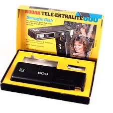  Kodak Tele-Ektralite 600 Camera w/ Box Excellent for Collecting/Display 