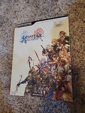 Final FANTASY Dissidia Brady Games Official Strategy Guide Book Including Poster