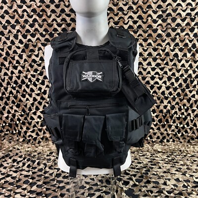 ウェア Ballin NYC Military VEST Black s-l400.jpg