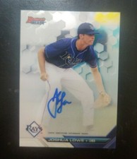 2016 Bowman's Best Joshua Josh Lowe Auto B16-JL Tampa Bay Rays Rc Auto Free Ship