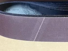 PREMIUM  A/O,  X-WEIGHT  SANDING  BELTS  3" X 21",  10 - PACK,  24-GRIT