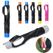 Golf Grip Trainer Aid Attachment for Outdoor Swing Beginner Training Corrector